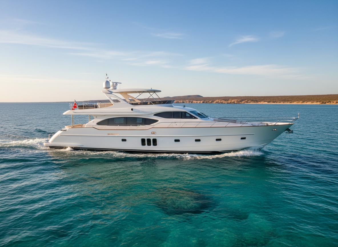80ft Azimut Luxury Yacht in Cabo San Lucas