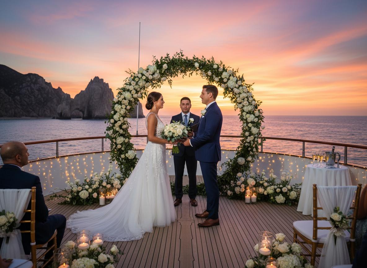 Wedding yacht charter